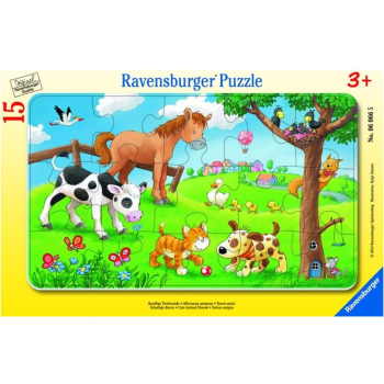 Puzzle 15 Miłosnicy słodkich zwierząt